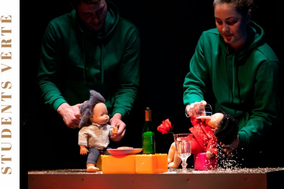 Skats no izrādes "Brīvības garša" // Foto – Vika Eksta