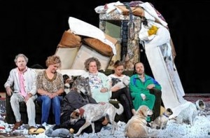 No izrādes "Senču asiņu balss" // Publicitātes foto