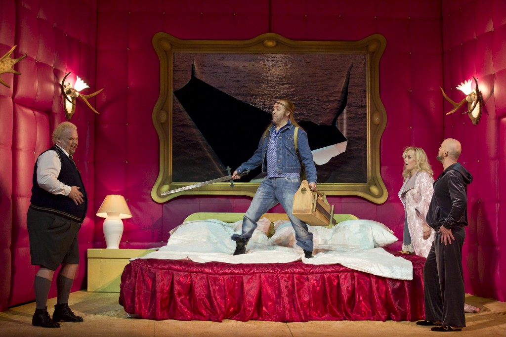 No operas izrādes "Dievu mijkrēslis" // Foto - Gunārs Janaitis