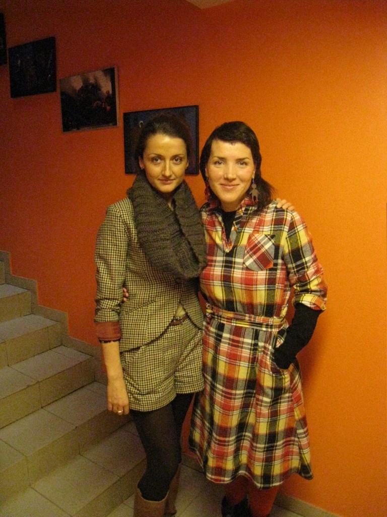 No kreisās: Laura Groza un Gabriele Labanauskaite