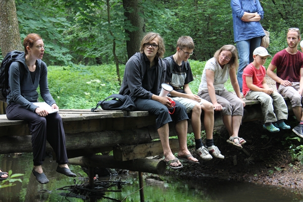 No izrādes - pārgājiena "Mārupīte" // Foto - Uģis Bērziņš