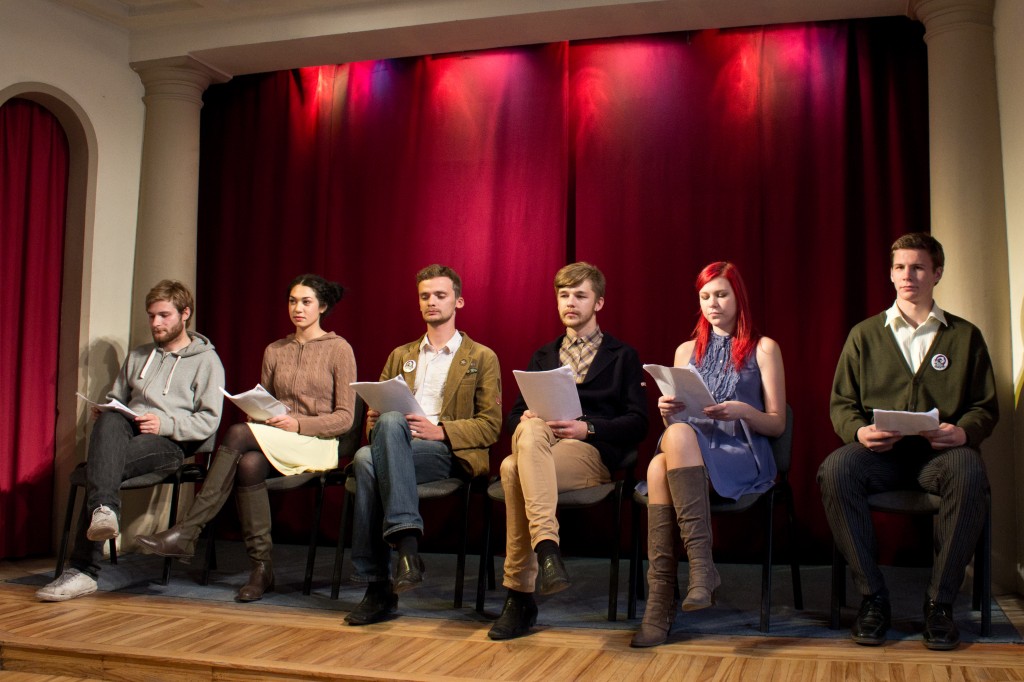 Lugas "Lauks" lasījums // Foto - Anna Vilnīte