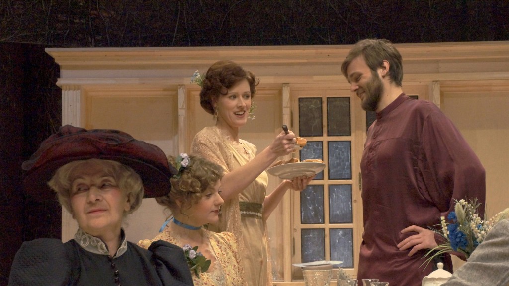 No izrādes "Mežainis" // Foto - Mārtiņš Vilkārsis