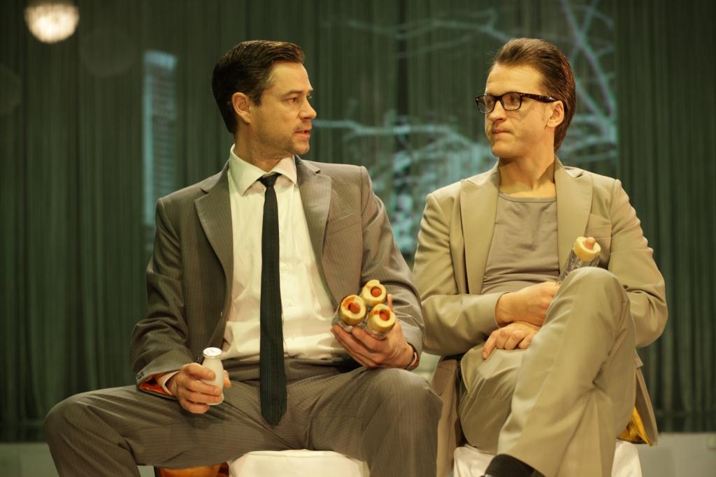 Džozefs Porters Pits - Ivars Auziņš, Lūiss Aironsons - Intars Rešetins // Foto - Jānis Deinats