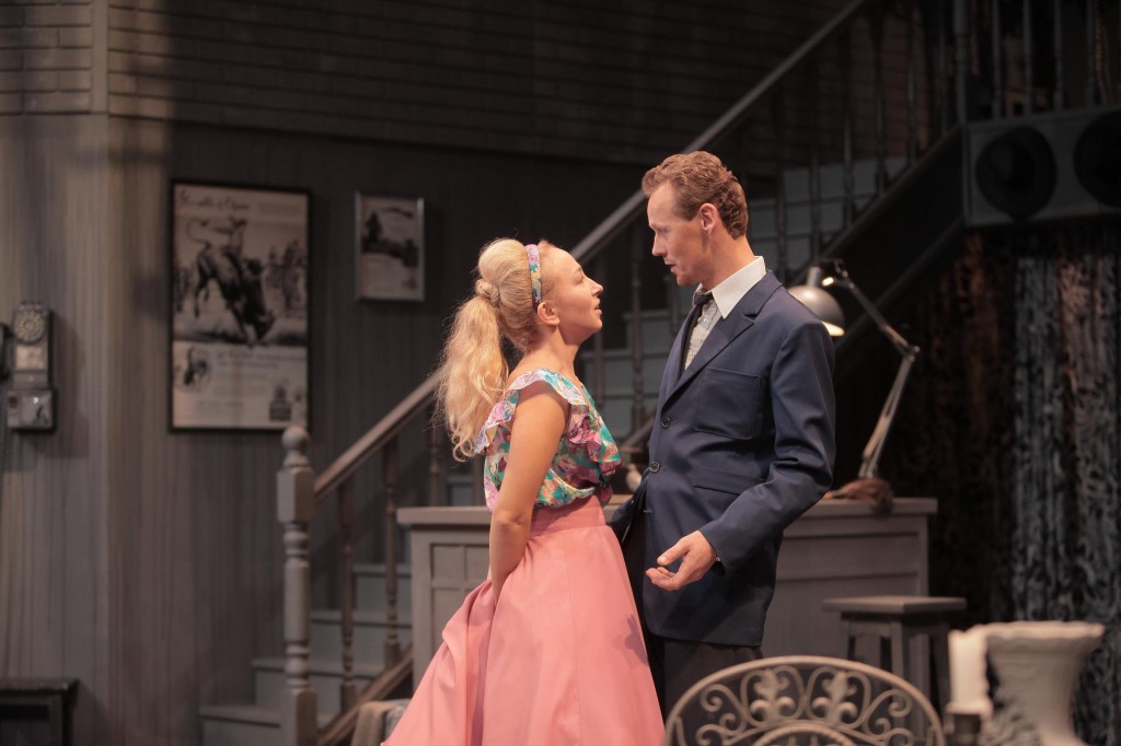 No Valmieras Drāmas teātra izrādes "Orfejs pazemē" O. Krodera režijā // Foto - Mārtiņš Vilkārsis