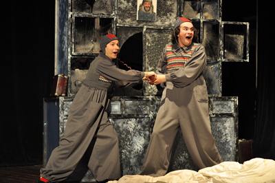 No izrādes "Čuks un Geks" // Foto - Olga Mihaleva