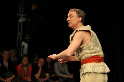 No izrādes "Ak, dievi!" // Foto - Olga Mihaleva