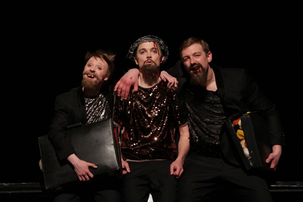 No kreisās: Inese Pudža, Kārlis Neimanis, Rihards Jakovels // Foto - Gatis Priednieks-Melnacis