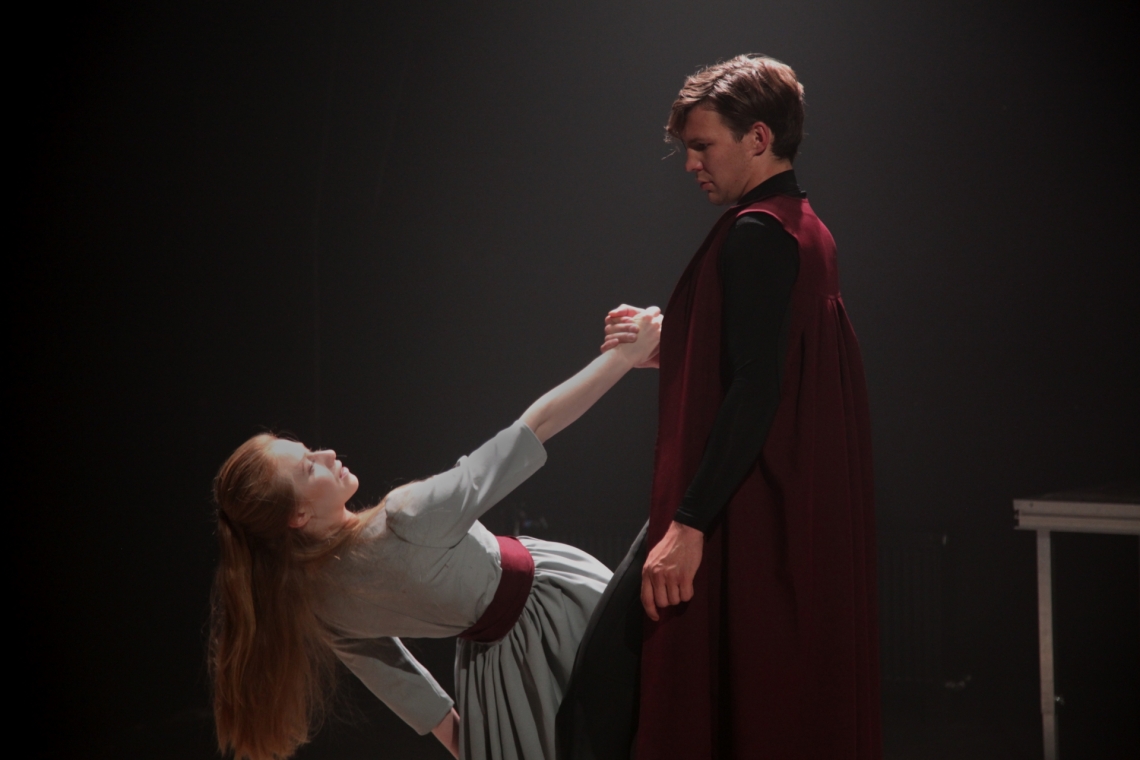 Skats no izrādes "Klitaimnestra" // Foto – Līga Zepa