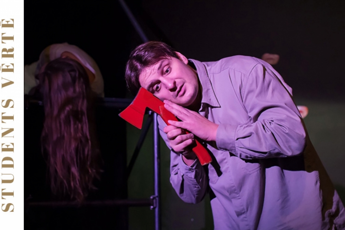 Raskoļņikovs – Artūrs Putniņš // Foto – Inese Kalniņa