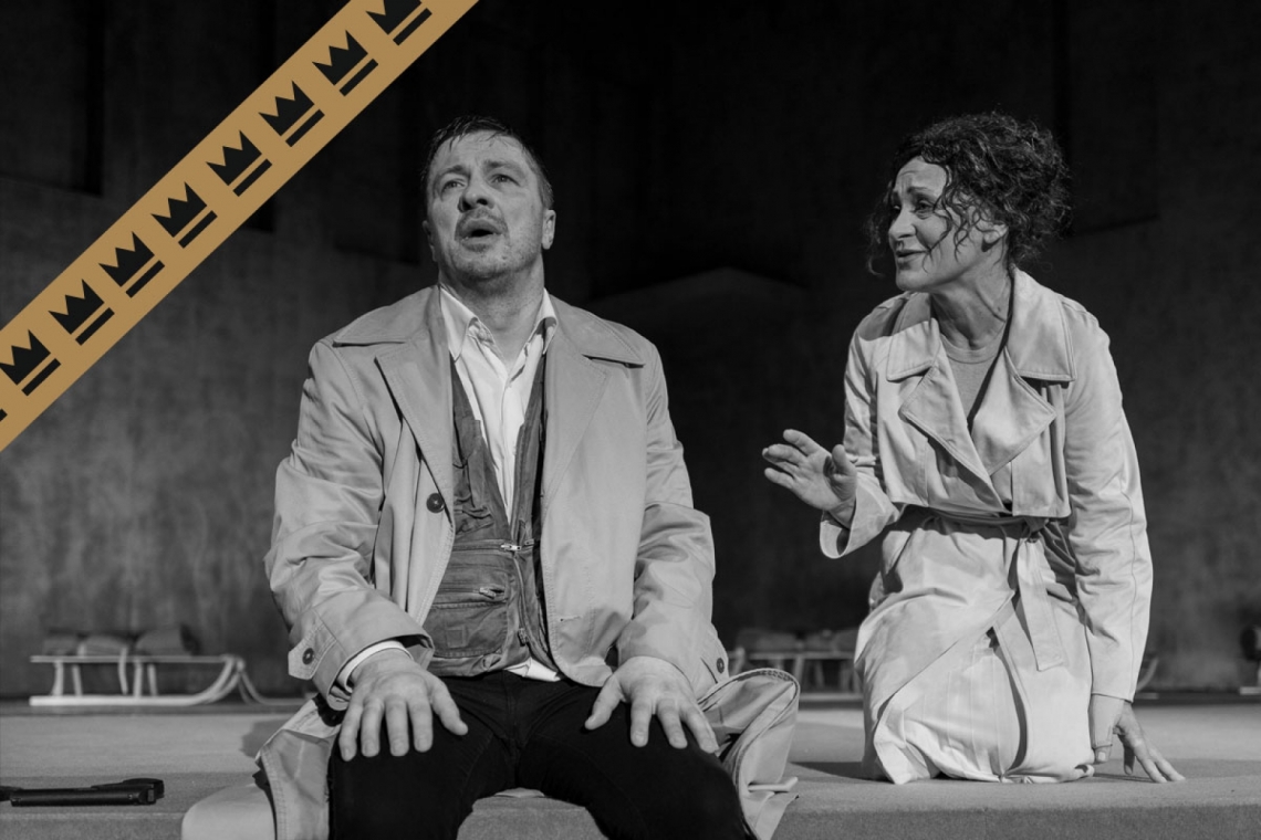 Roberto Zuko – Egons Dombrovskis, Elegantā dāma – Inese Kučinska // Foto – Mārtiņš Vilkārsis