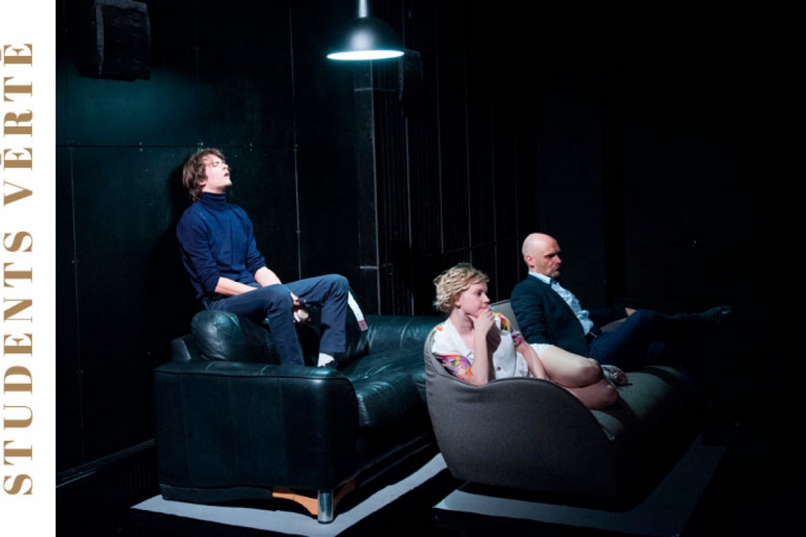 Skats no izrādes "Medības" // Foto – Uldis Bardiņš