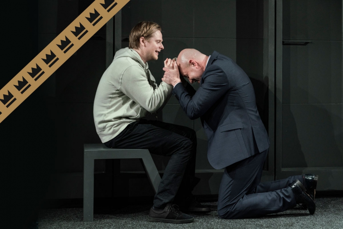 Nikolā – Toms Veličko, Pjērs – Ģirts Ķesteris // Foto – Mārcis Baltskars
