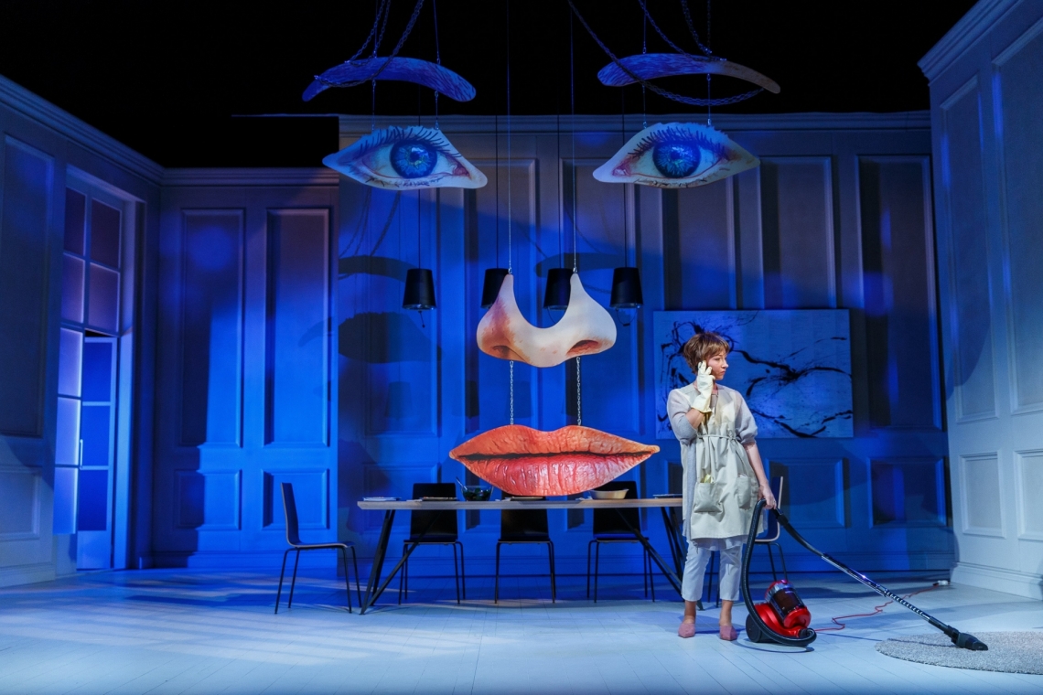 Skats no izrādes // Foto – Matīss Markovskis