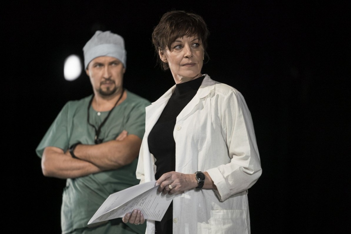 Rute Vulfa – Vita Vārpiņa, Rodžers Hardimans – Aldis Siliņš // Foto – Mārcis Baltskars