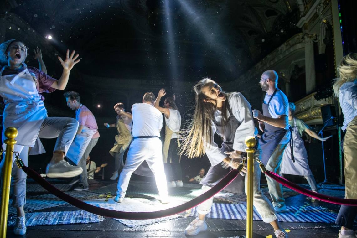 Skats no koncertuzveduma "Īstā sālsmaize. Izlase" (2021) // Foto - Kristaps Kalns