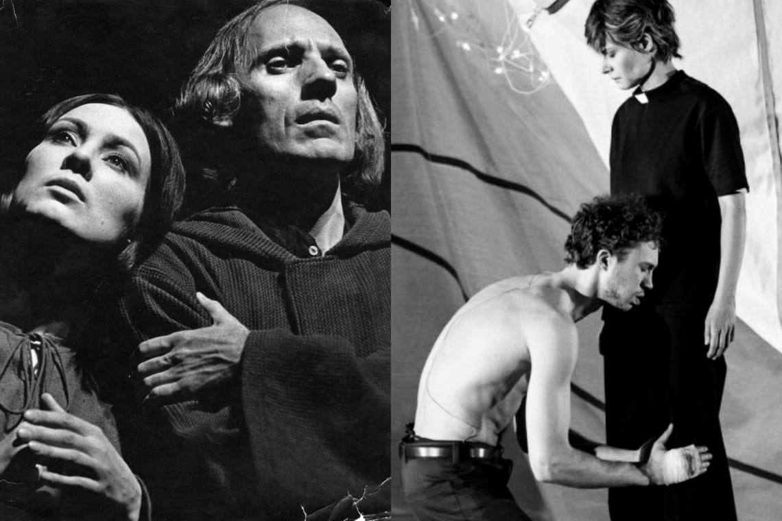 "Brands" Dailes teātrī 1975. un 2023. gadā // Foto no Dailes teātra arhīva