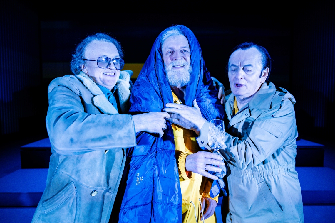 Askolds Olte – I.Puga, Longins Laukmanis – V.Šoriņš, Jānis Bertolds – J.Lisners // Foto – K. Kalns