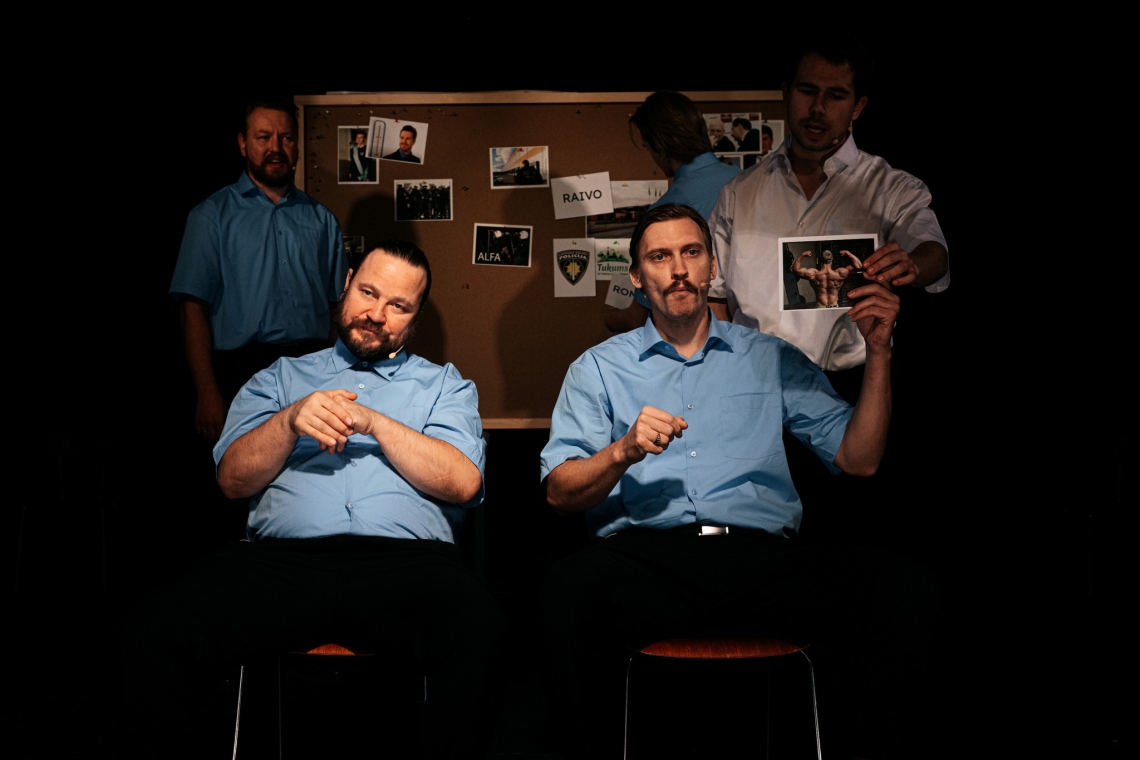 Skats no izrādes "Alfas" // Foto – Aivars Ivbulis