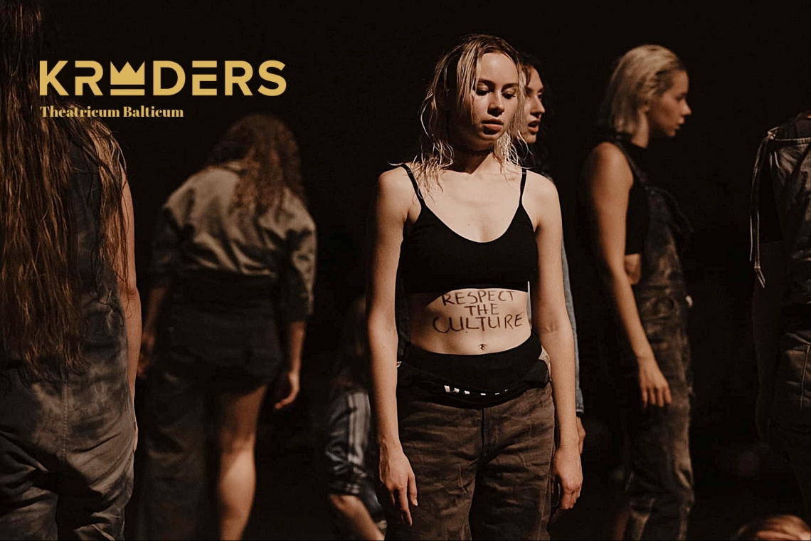 Skats no izrādes "Rave of Riot" (horeogr. Agniete Lisičkinaite) // Foto Foto – Žilvinas Šriubša