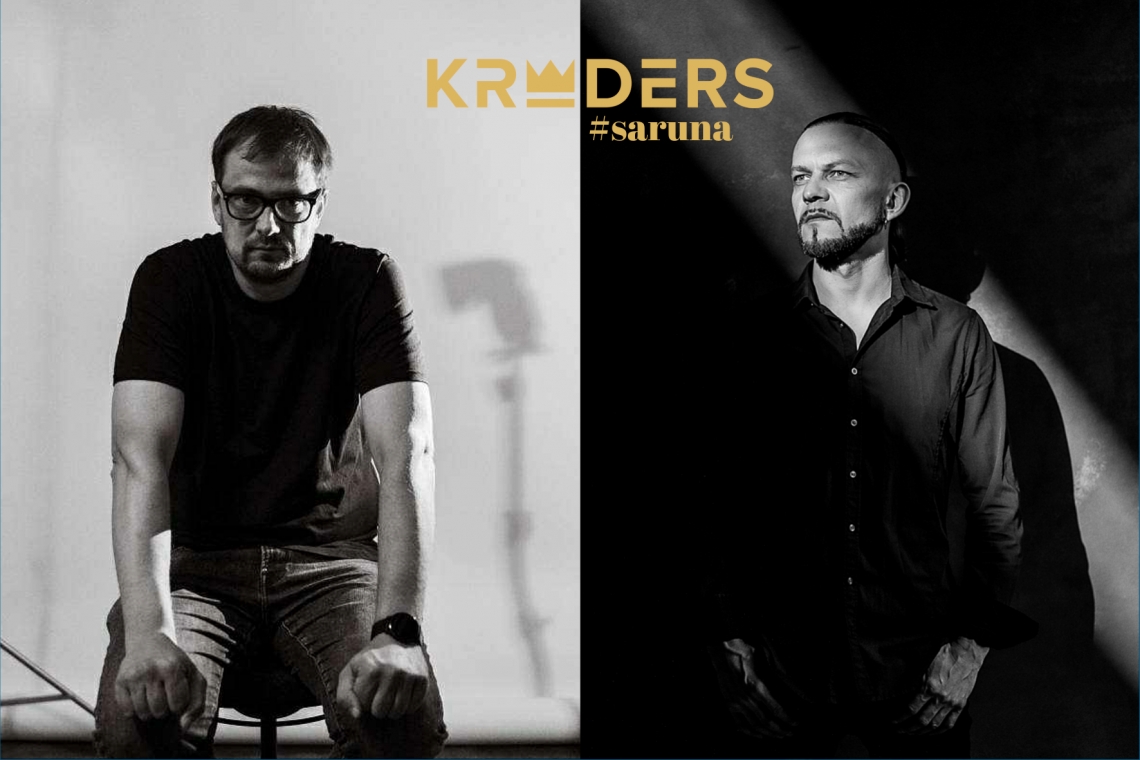 No kreisās: fotogrāfi Kristaps Kalns un Matīss Markovskis // Foto no personīgā arhīva