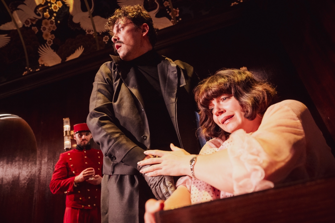 Erkils Puaro – Šamils Hamatovs, Grēta Olsone – Natālija Živeca // Foto – Kristaps Kalns