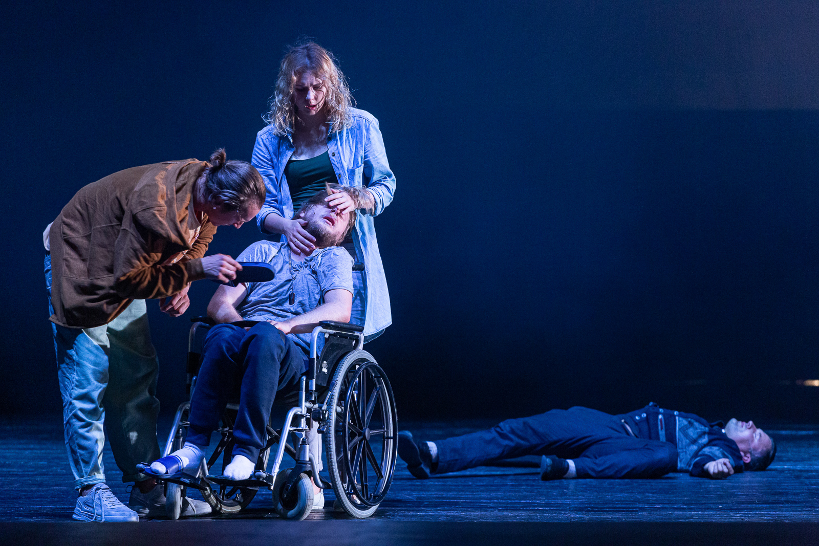 Skats no izrādes // Foto - Jānis Deinats