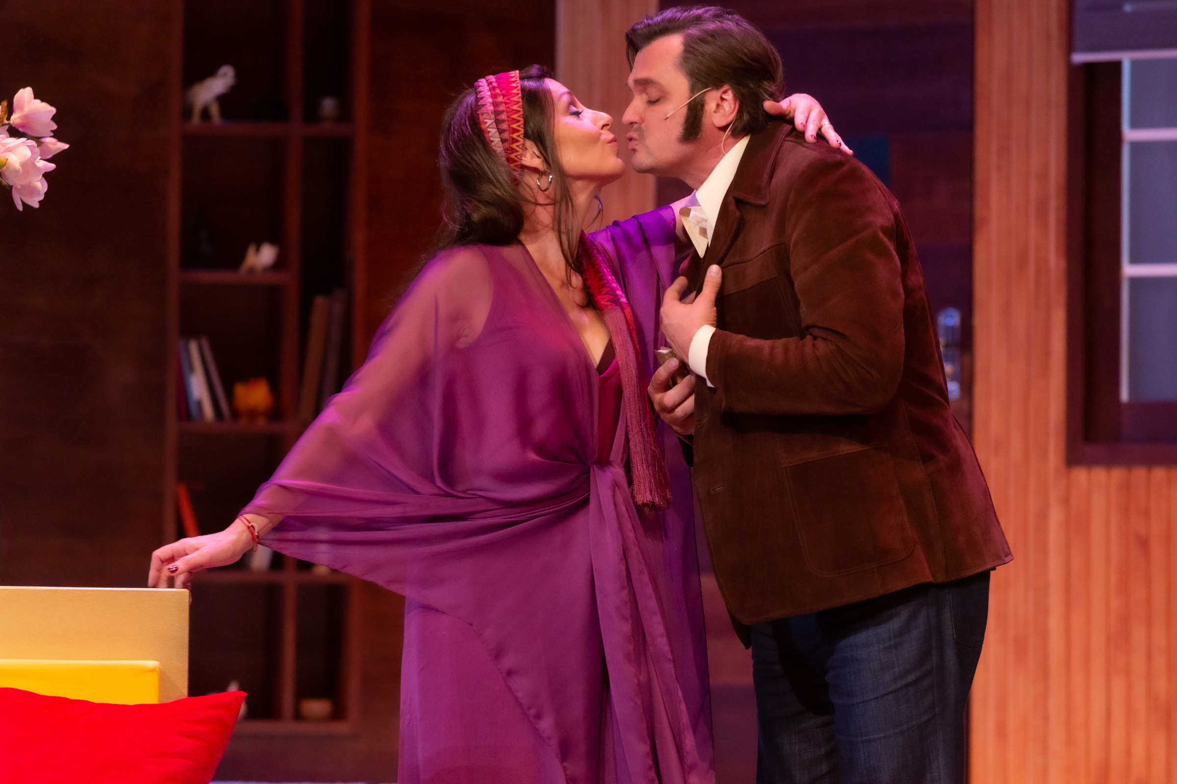 Barbara Smita – Vita Vārpiņa, Džons Smits – Artis Robežnieks // Foto – Jānis Deinats