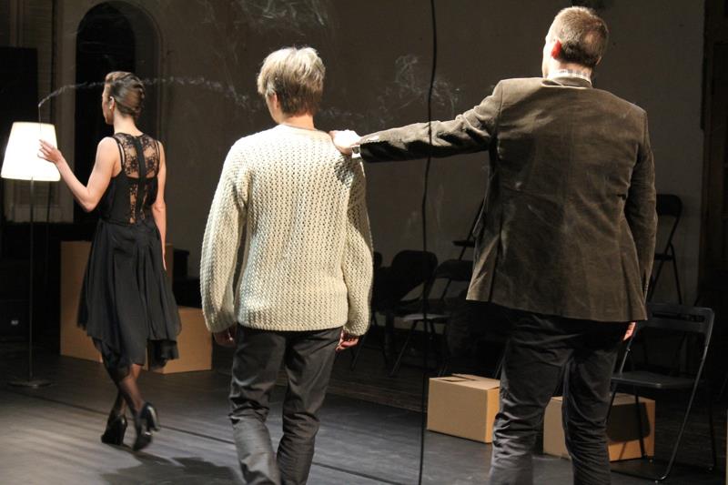 Skats no izrādes "Vaņa" // Foto – Ieva Kauliņa