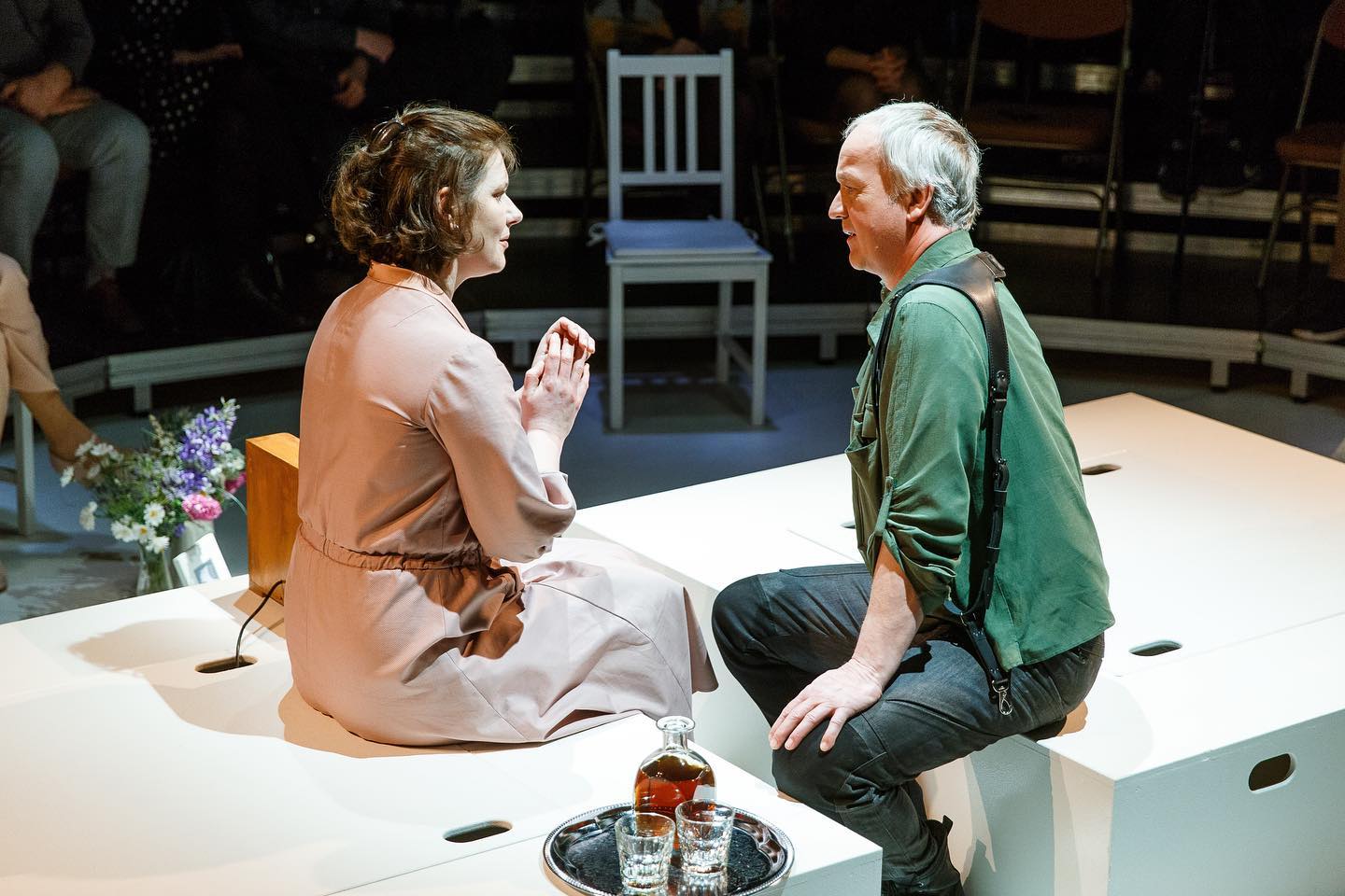 Frančeska – Elīna Vāne, Roberts – Tālivaldis Lasmanis // Foto – Matīss Markovskis