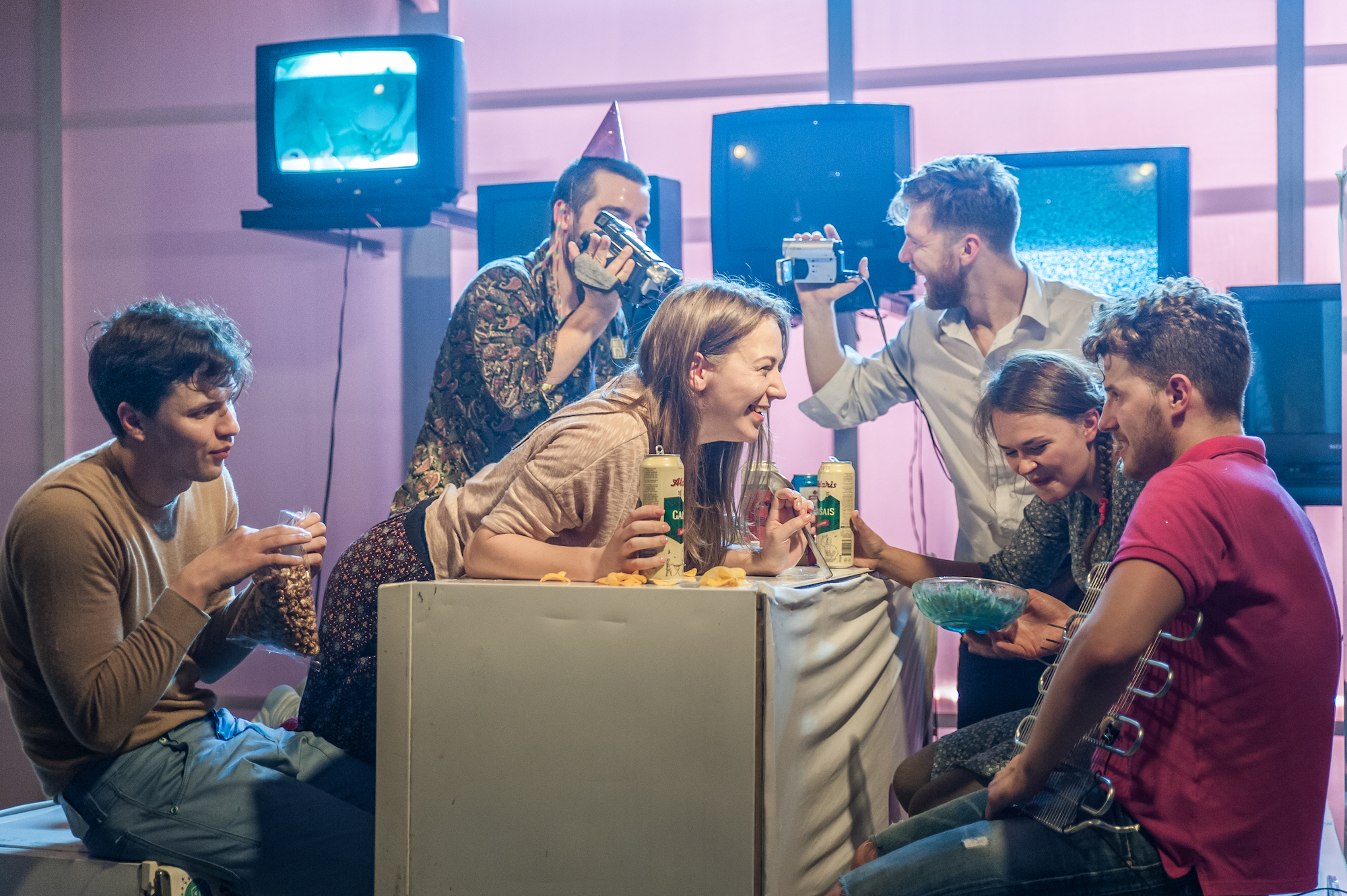 Skats no izrādes "Dvēseļu utenis" // Foto – Jānis Amoliņš