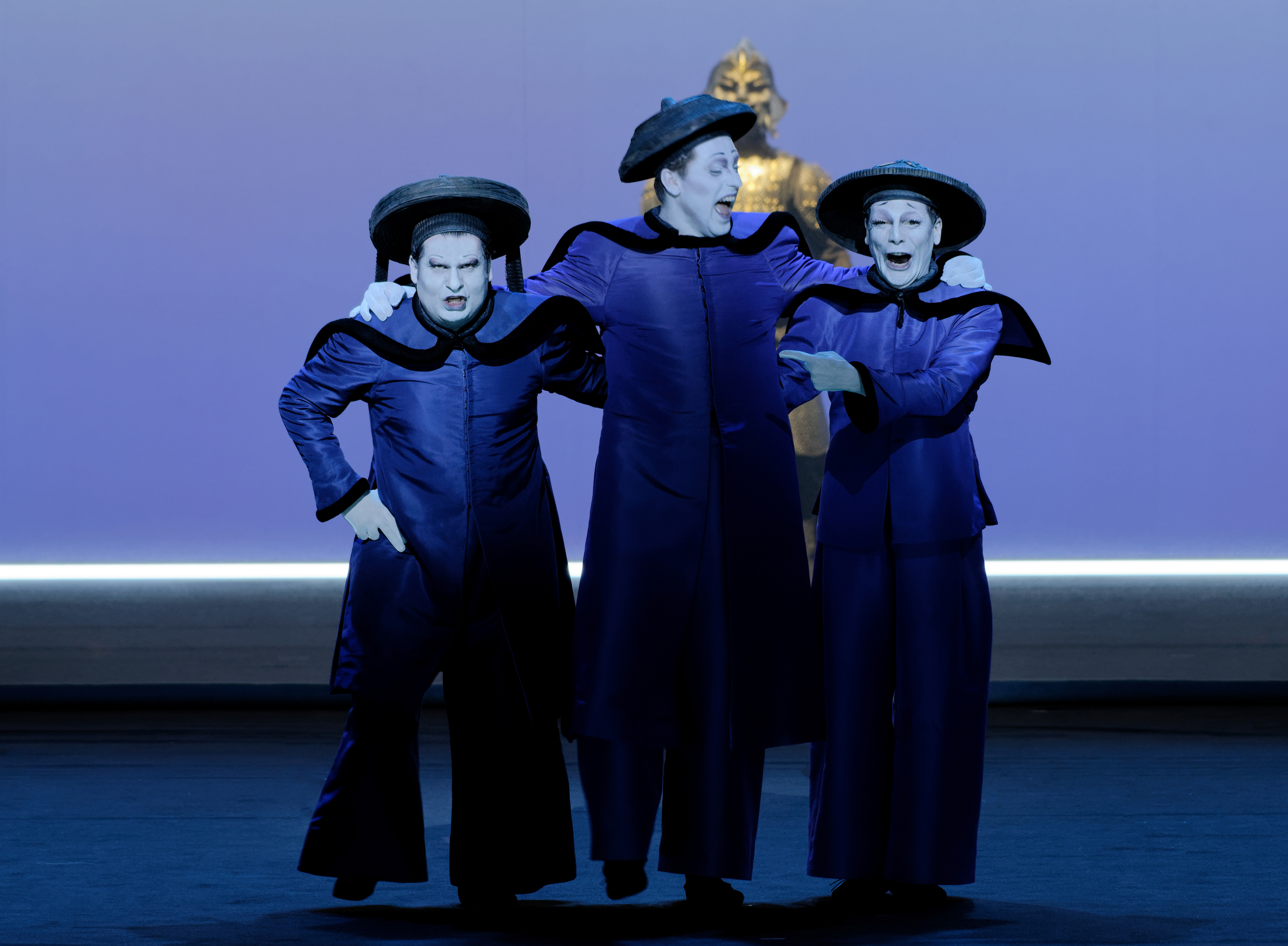 Skats no operas "Turandota" iestudējuma R.Vilsona režijā // Foto – Martins Aleksa