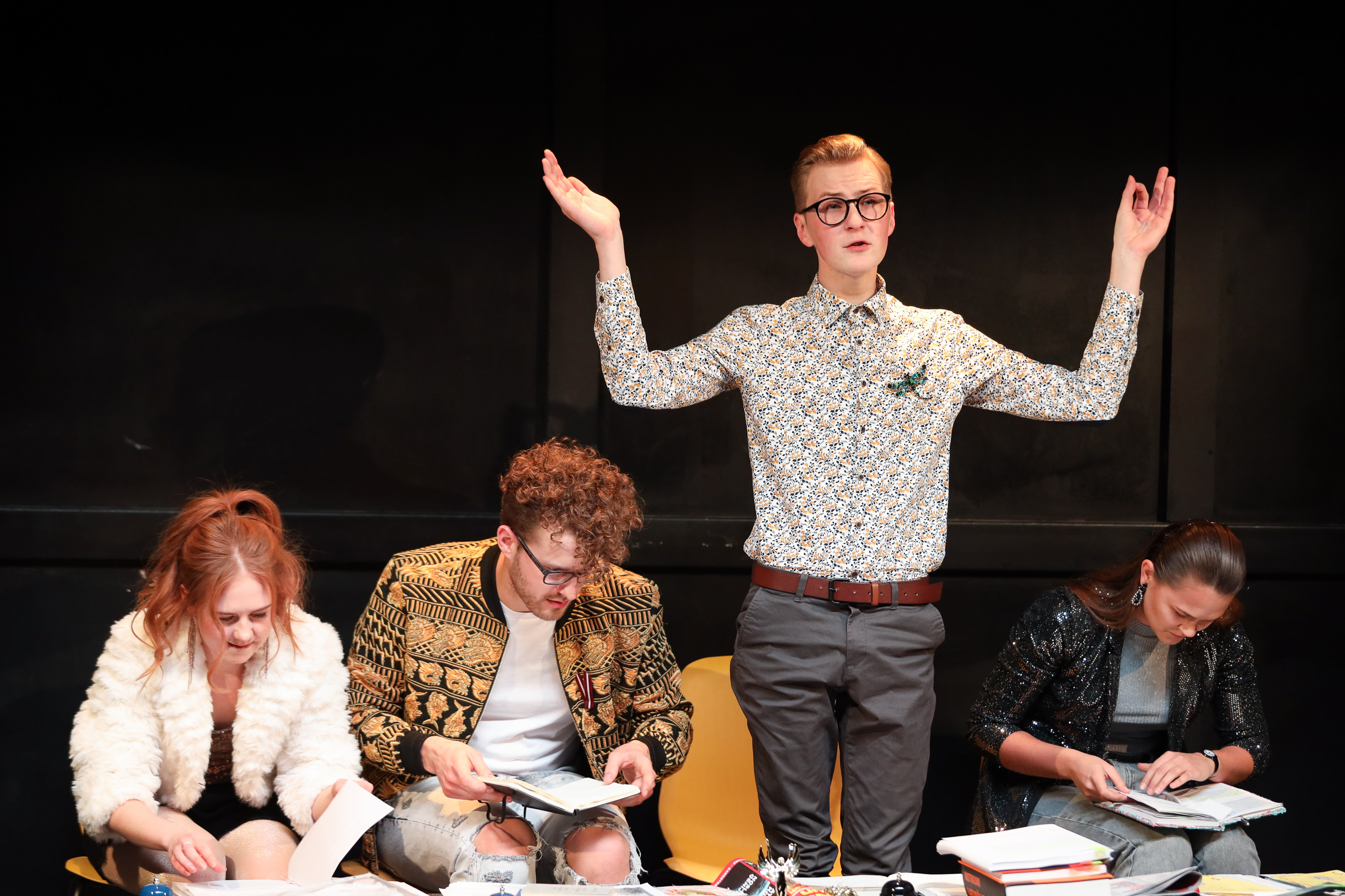 Skats no izrādes // Foto – Artūrs Stiebriņš