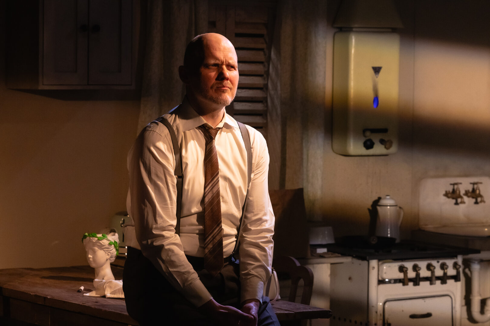 Gundars Grasbergs – Mičs izrādē "Ilgu tramvajs" (Latvijas Nacionālais teātris) // Foto – Agnese Zeltiņa