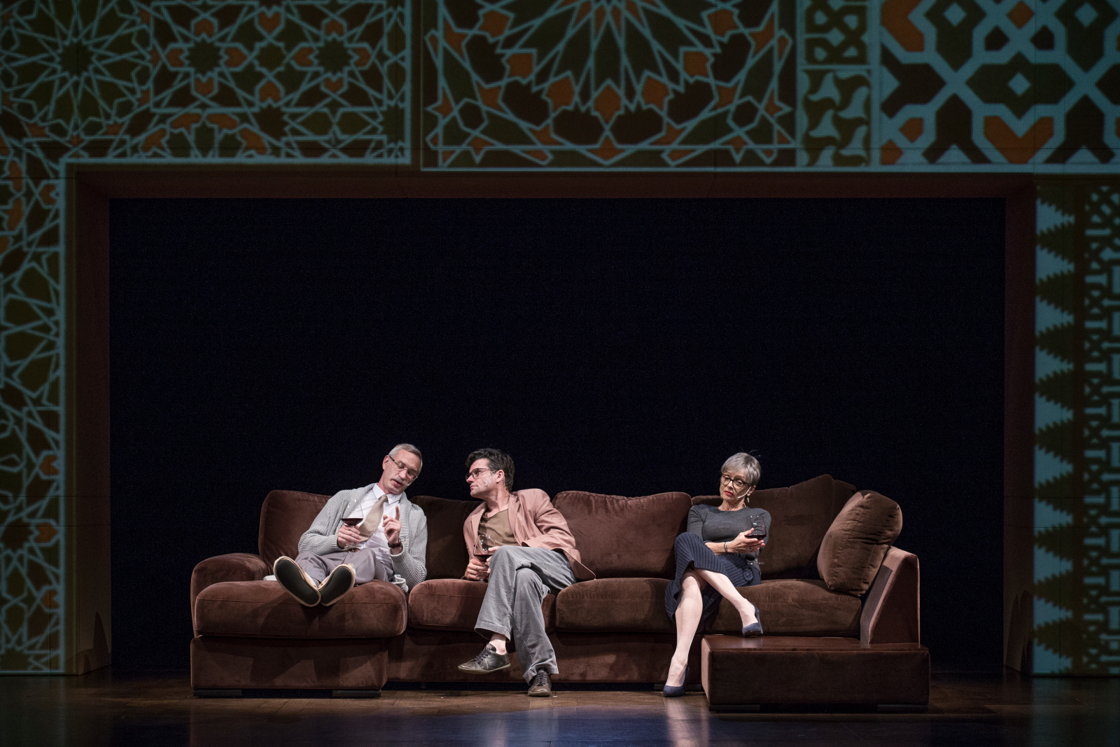 Alēns Tanērs – Ģirts Krūmiņš, Fransuā – Vilis Daudziņš, Marī Fransuāza – Regīna Razuma // Foto – Jānis Deinats