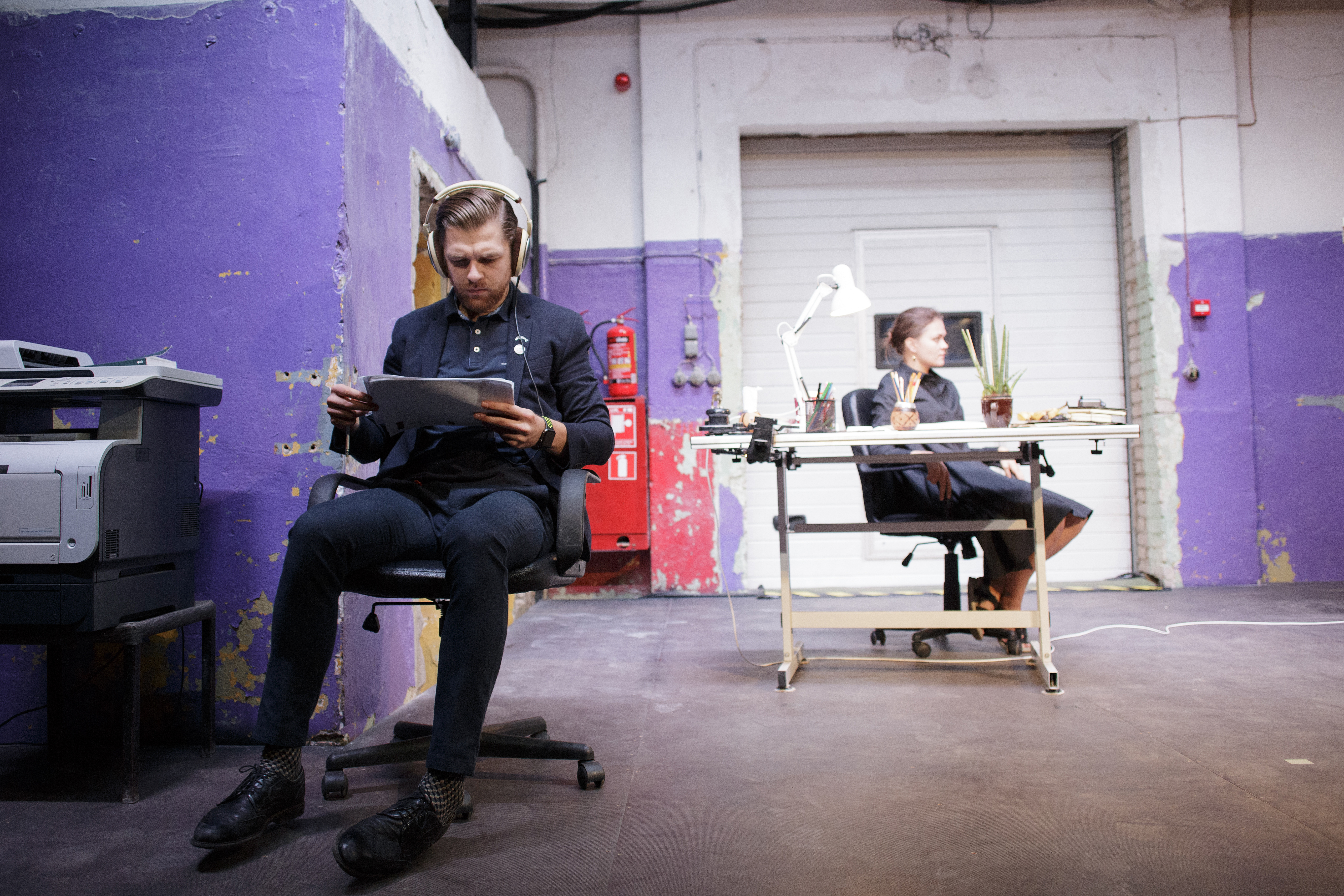 Henrijs – Āris Matesovičs, Dominika – Ance Strazda // Foto – Kristīne Madjare