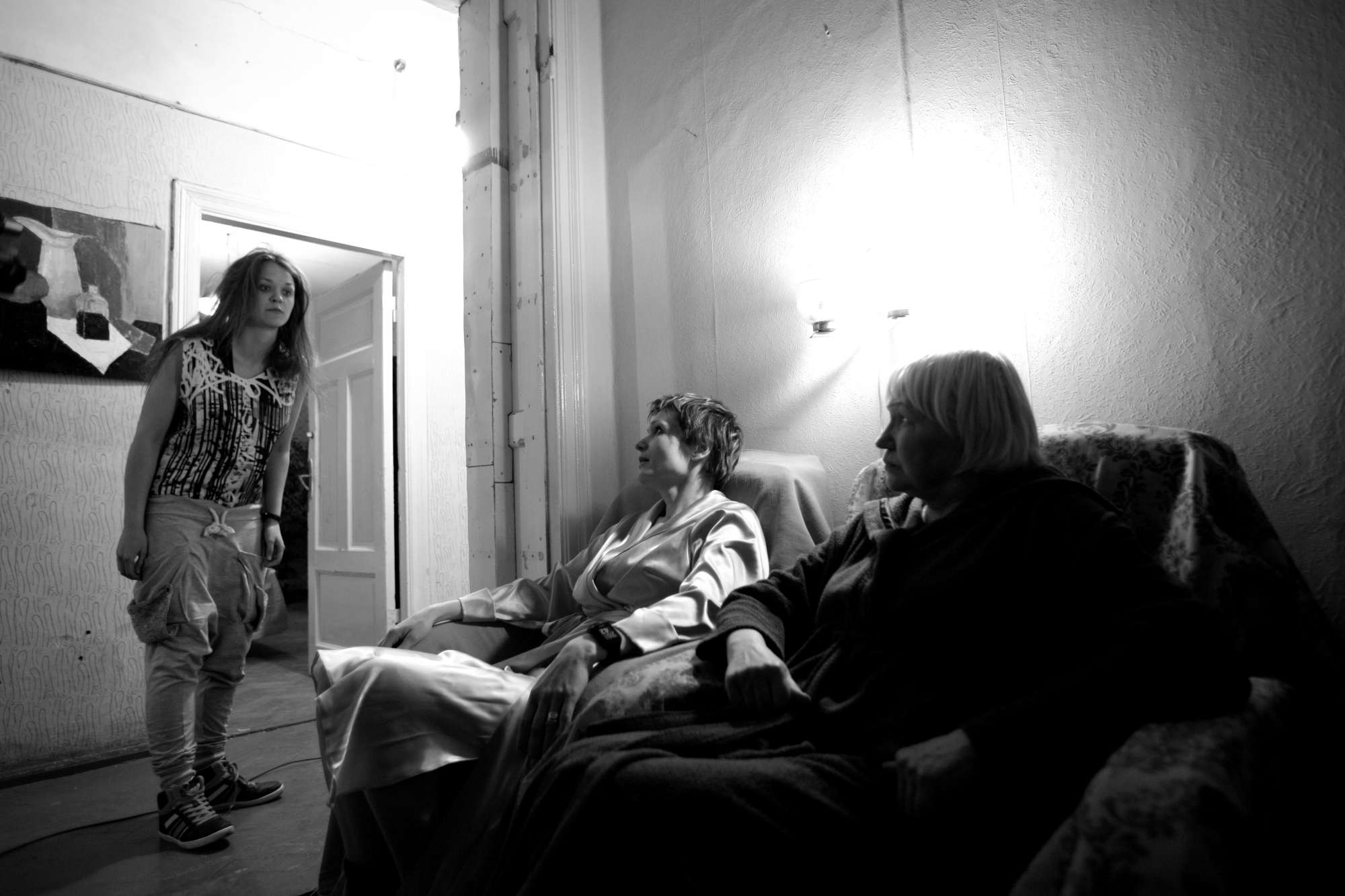 Kitija – Ance Strazda,  Staņislava – Anna Putniņa, Marija – Līga Liepiņa // Foto – Jānis Deinats