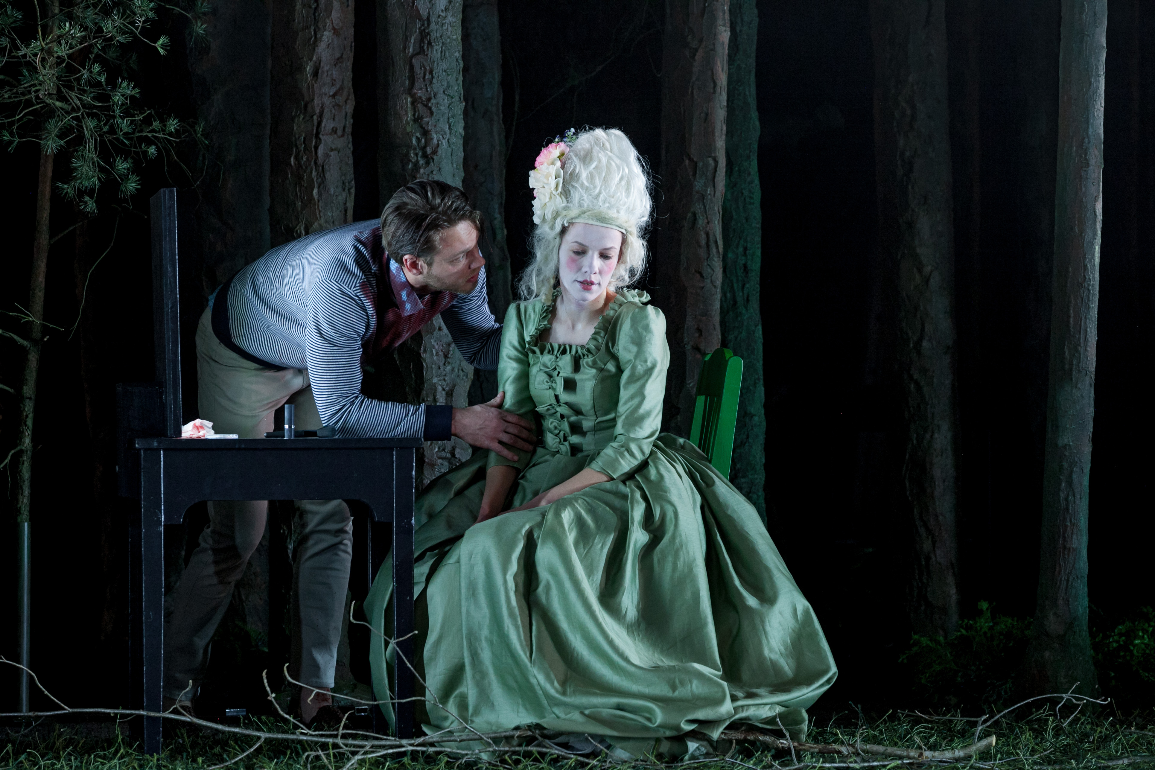 Alsests – Gatis Maliks, Dženifera  – Agnese Jēkabsone // Foto – Ziedonis Safronovs