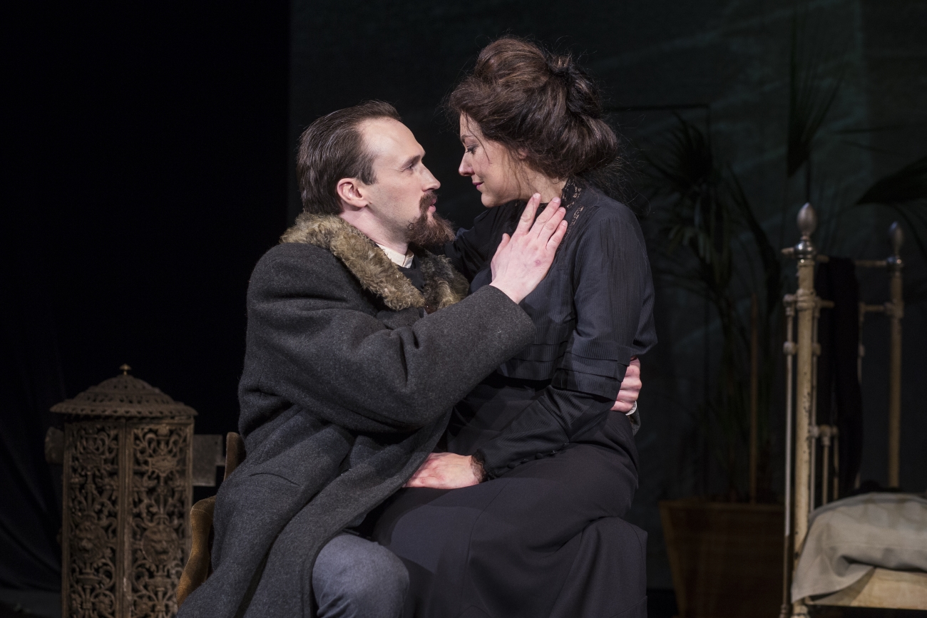 Rainis – Ivars Krasts, Aspazija – Baiba Broka // Foto – Jānis Deinats