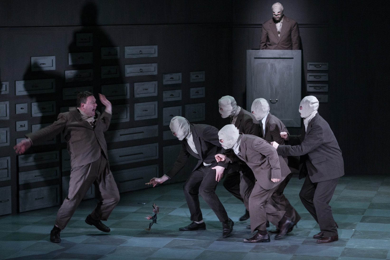 Skats no izrādes "Process" // Foto – Jānis Deinats