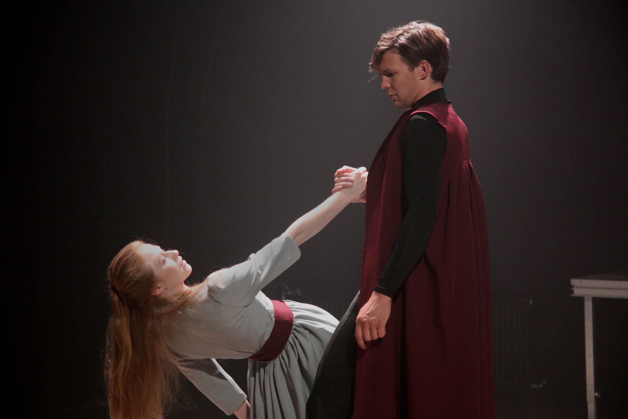 Skats no izrādes "Klitaimnestra" (2018) // Foto – Līga Zepa