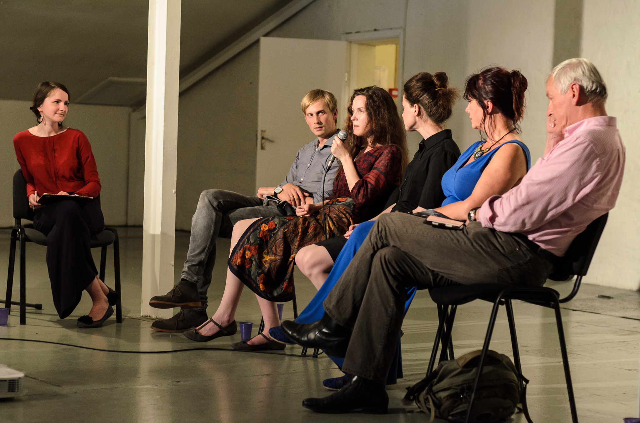 Skats no "Kara piezīmes 7" diskusijas ar skatītājiem // Foto – Igors Kuzņecovs