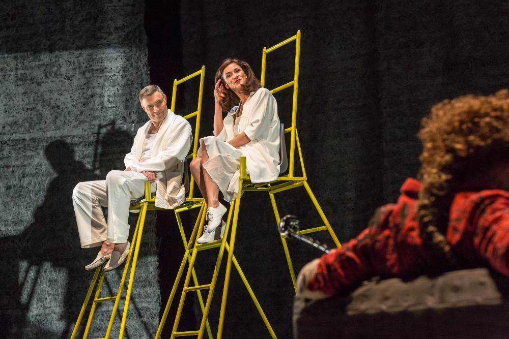 Jūhans – Juris Žagars, Marianna – Ilze Ķuzule-Skrastiņa // Foto – Gunārs Janaitis