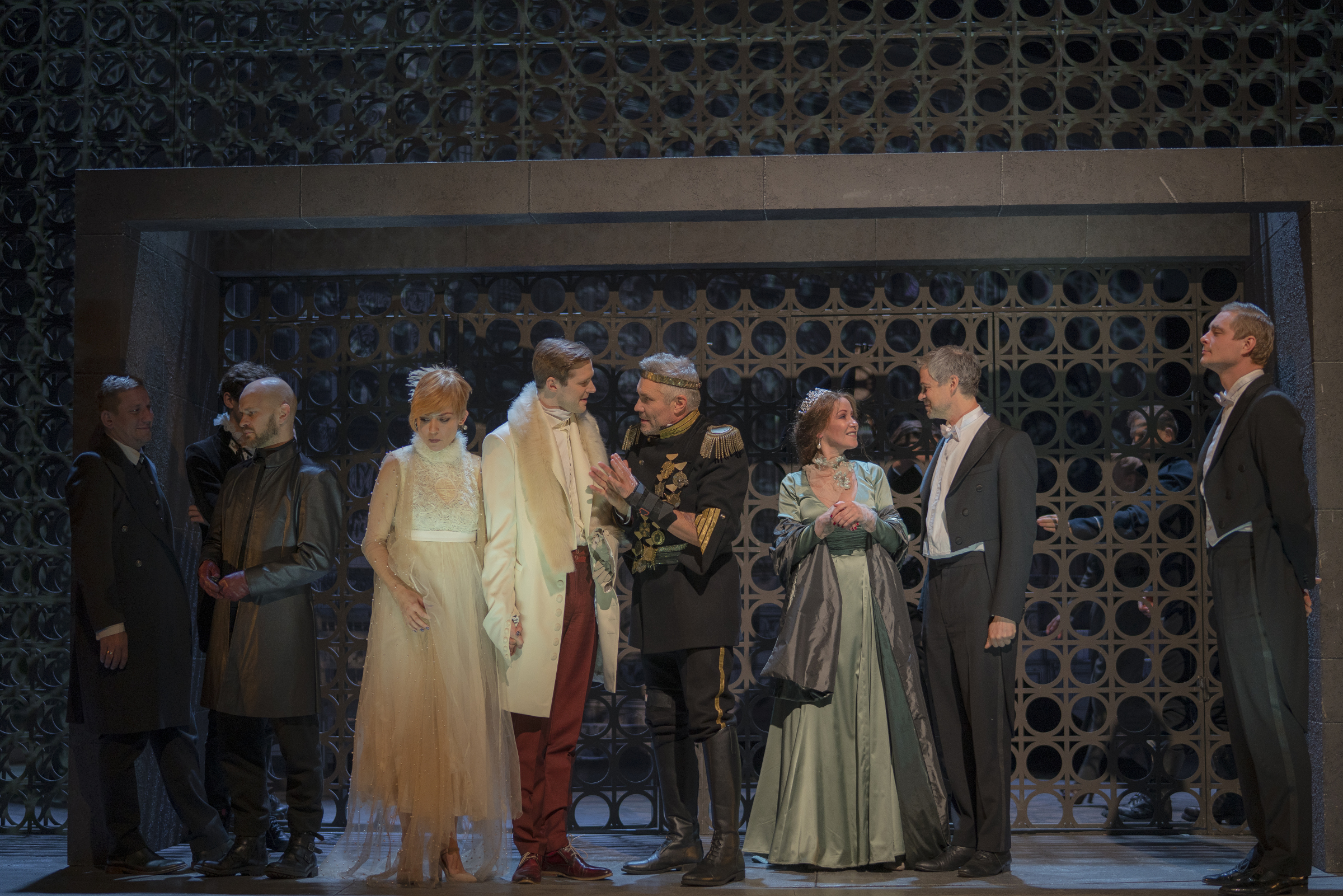 Skats no izrādes "Lauva ziemā" // Foto – Mārtiņš Vilkārsis