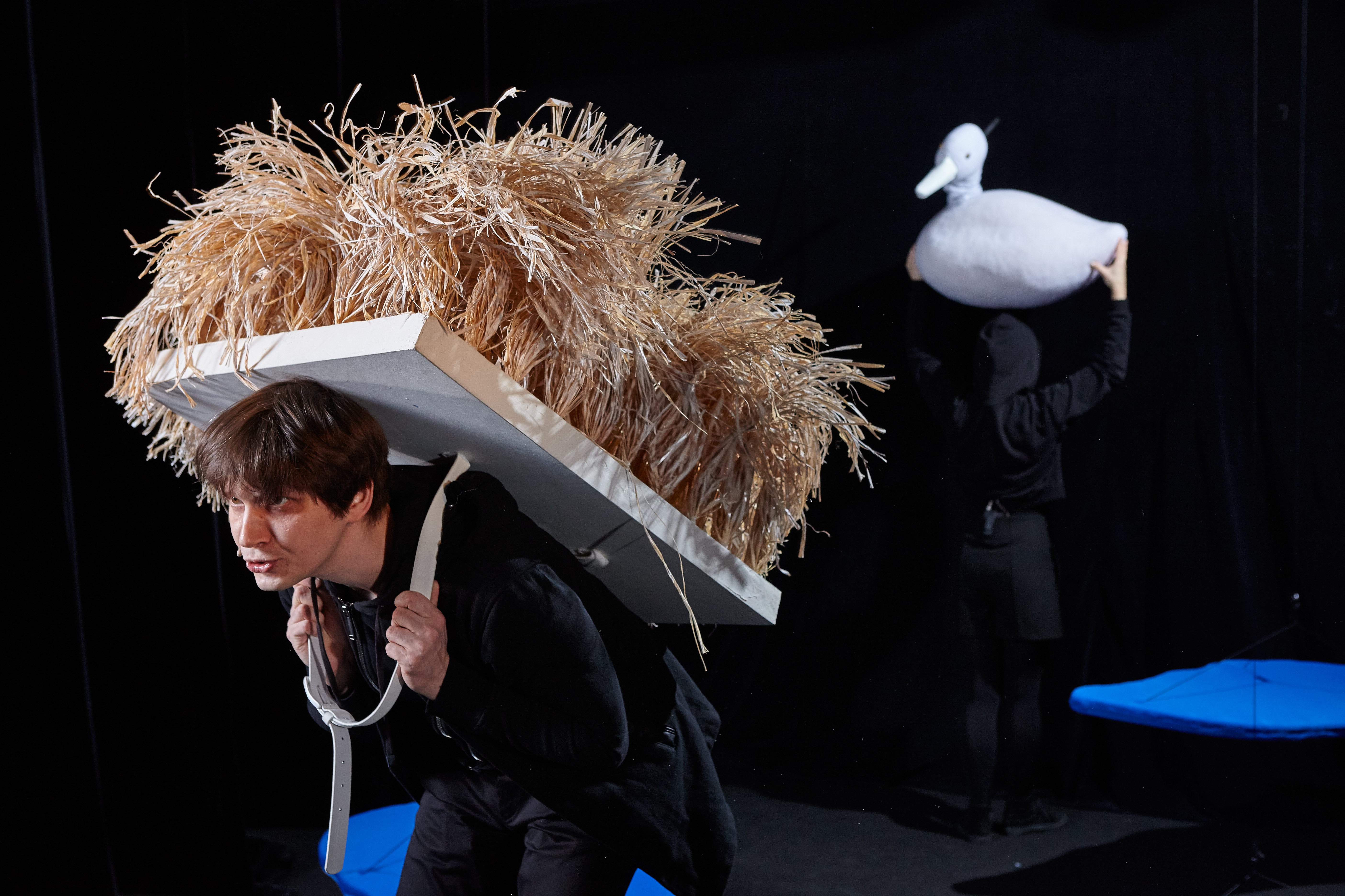 Skats no izrādes "Neglītais pīlēns" // Foto – O. Zernovs