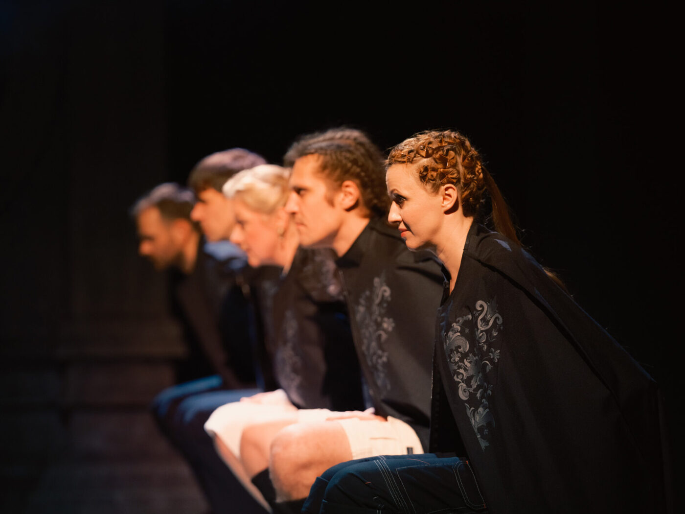 Skats no izrādes "Romeo un Džuljeta" // Foto – Mārtiņš Vilkārsis