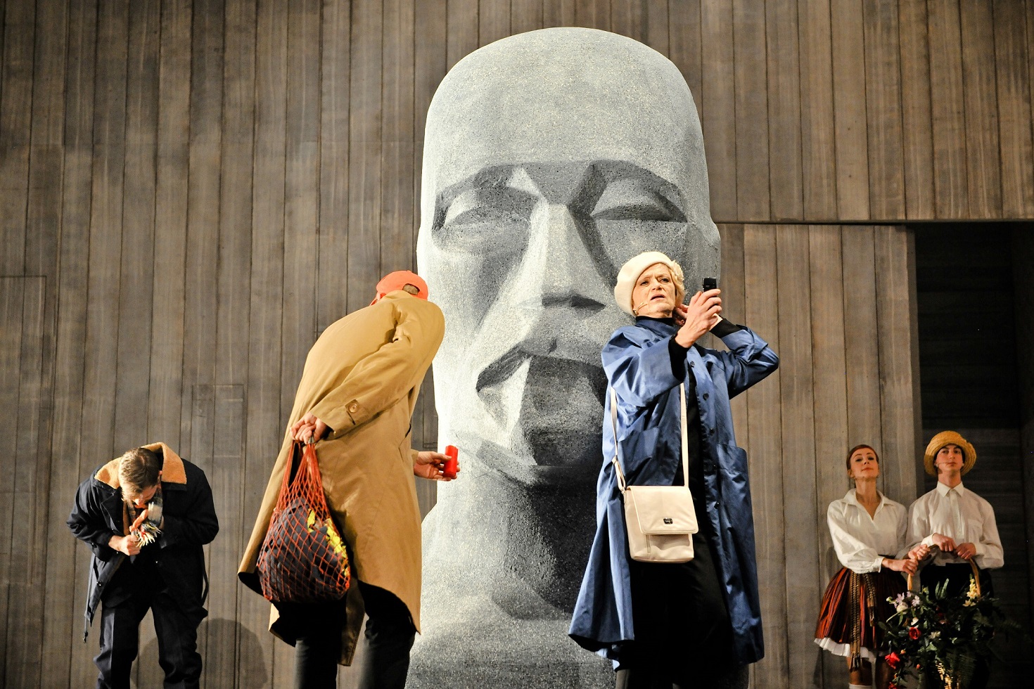 Skats no izrādes „Raiņa sapņi” // Foto – Kristaps Kalns