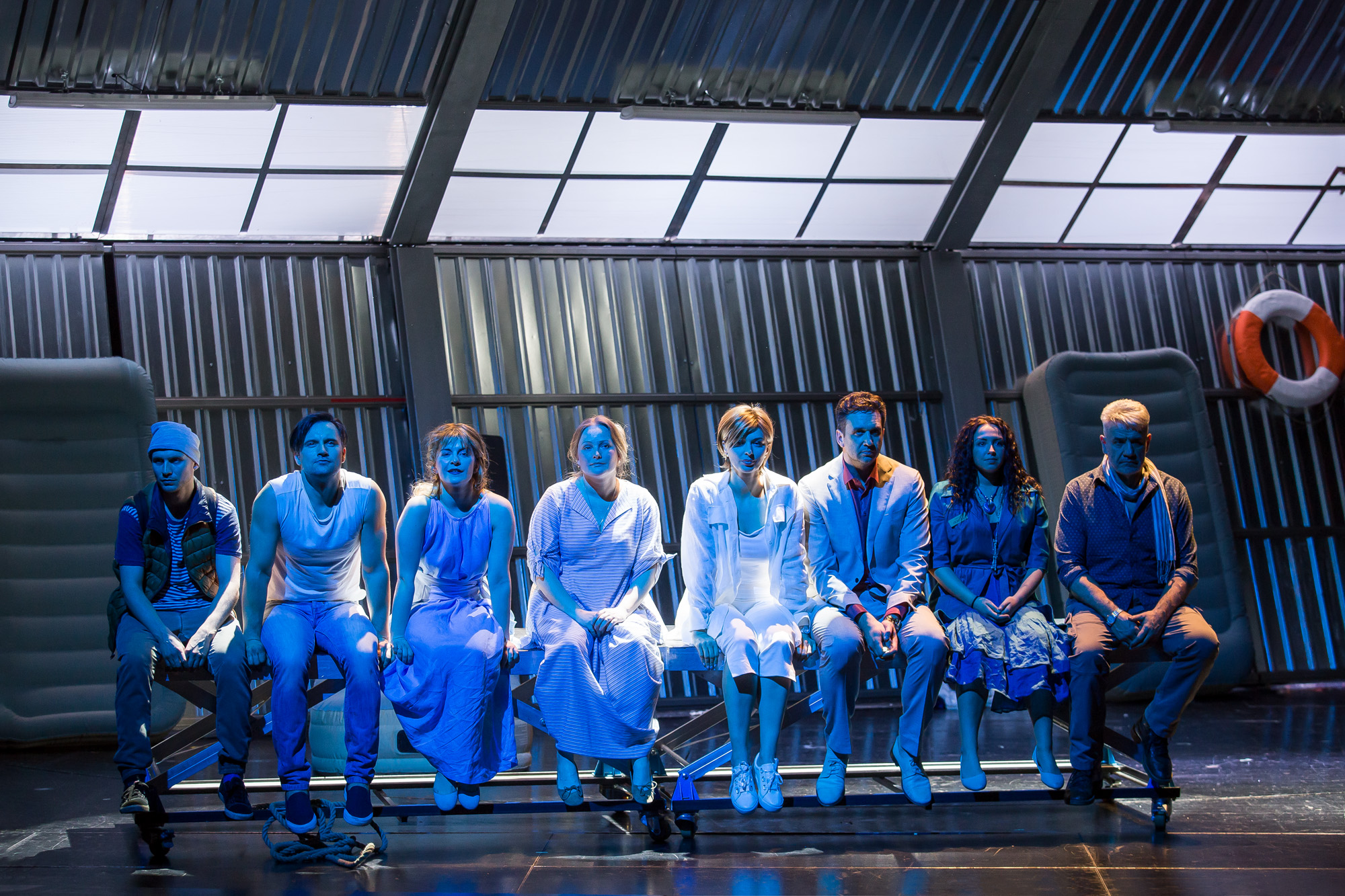 Skats no izrādes "Jūras vējš" // Foto – Inese Kalniņa