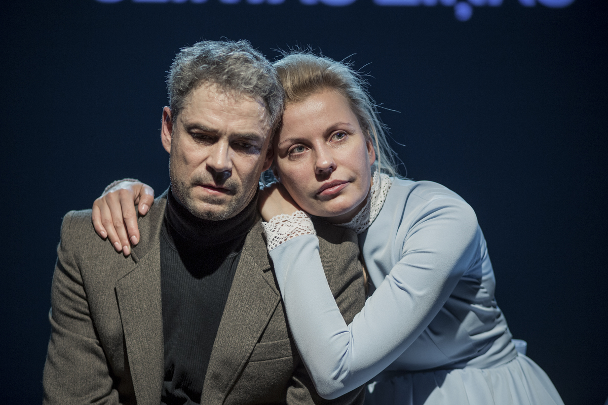 Džordžs – Ivars Auziņš, Marta – Agnese Zeltiņa // Foto – Jānis Deinats