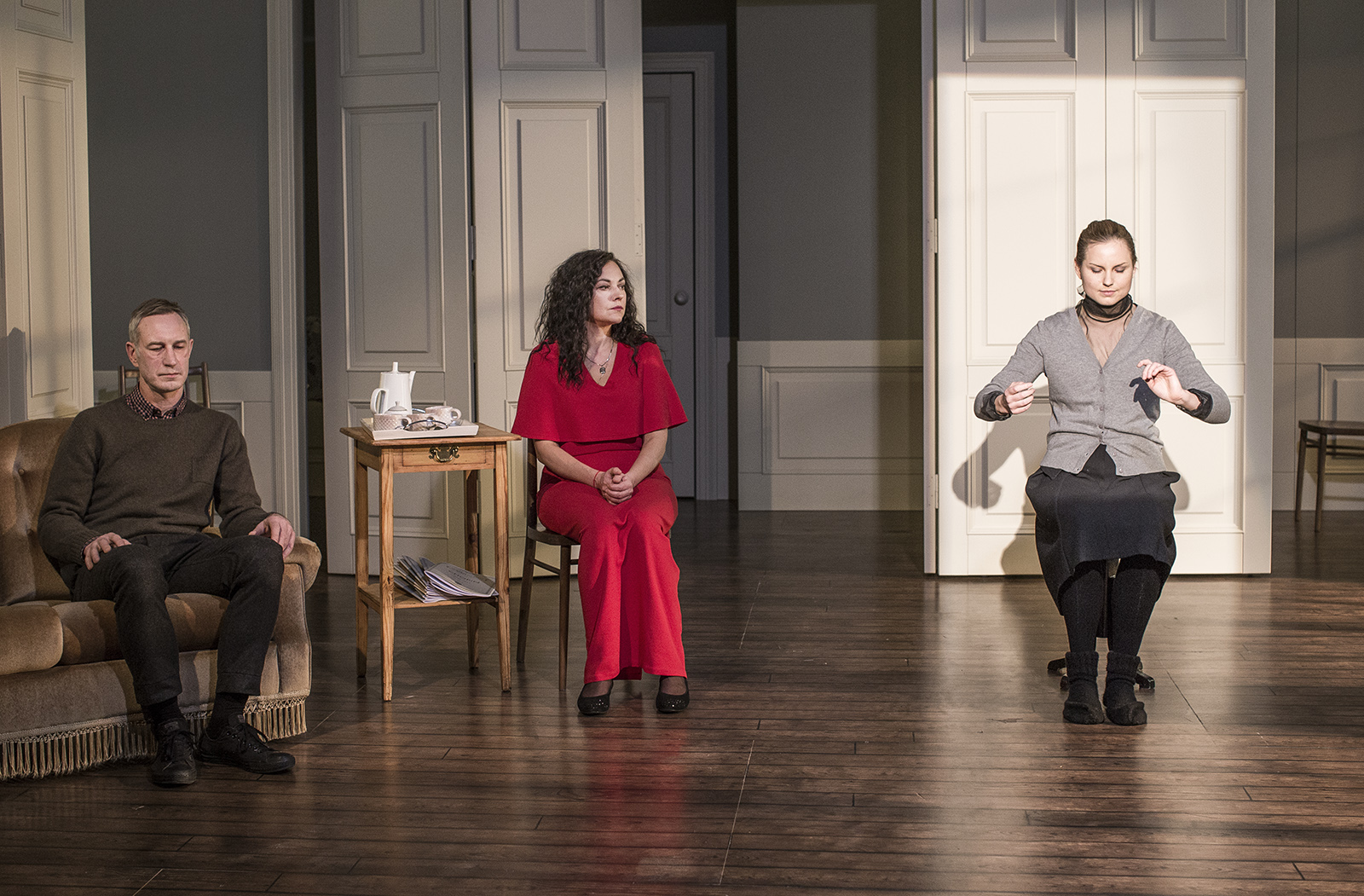 Skats no izrādes "Rudens sonāte" // Foto – Jānis Deinats